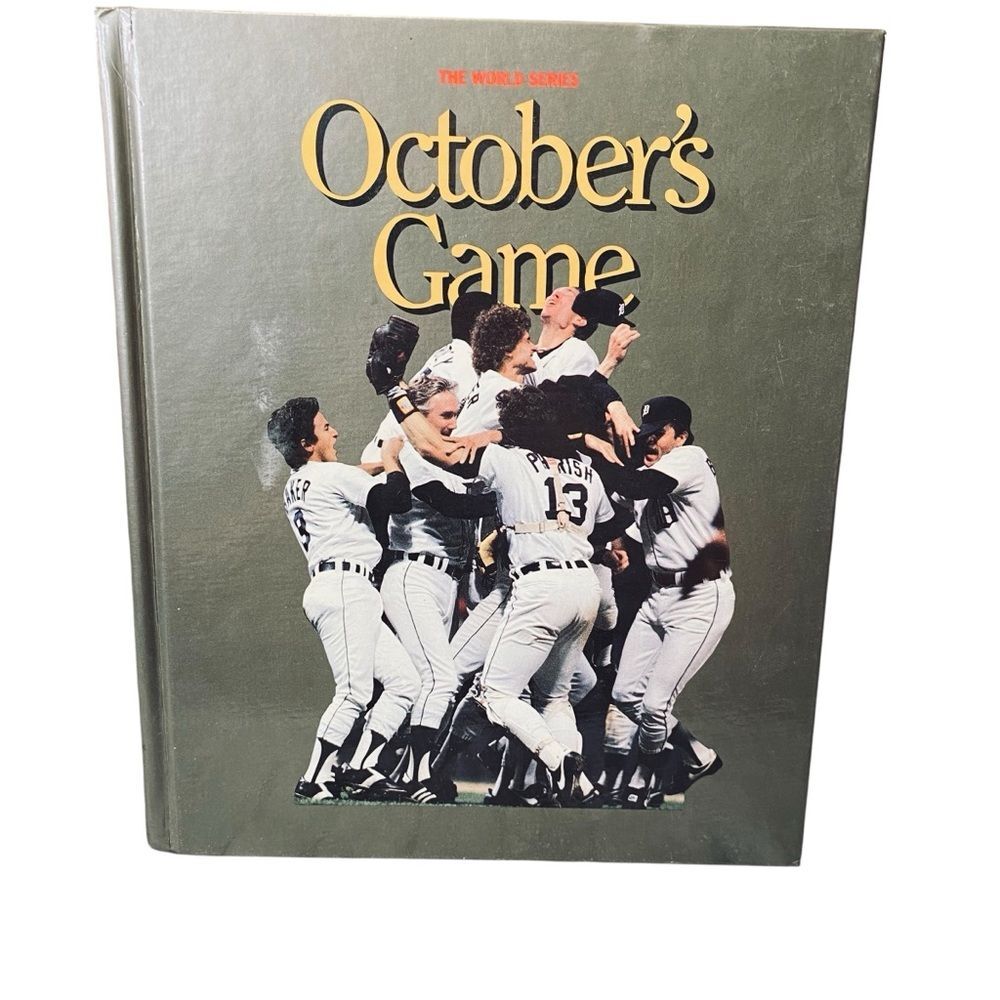 October's Game by Paul Adomites World of Baseball Copyright 1990 Hardcover